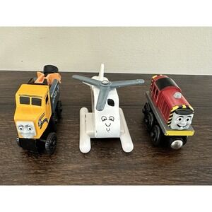 BUTCH + SALTY + HAROLD  (2001) Thomas Wooden Trains RETIRED